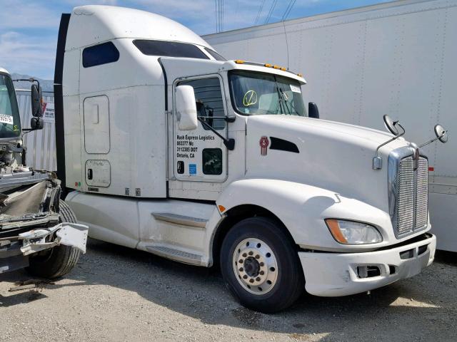 1XKAD49X5DJ324176 - 2013 KENWORTH CONSTRUCTI WHITE photo 1