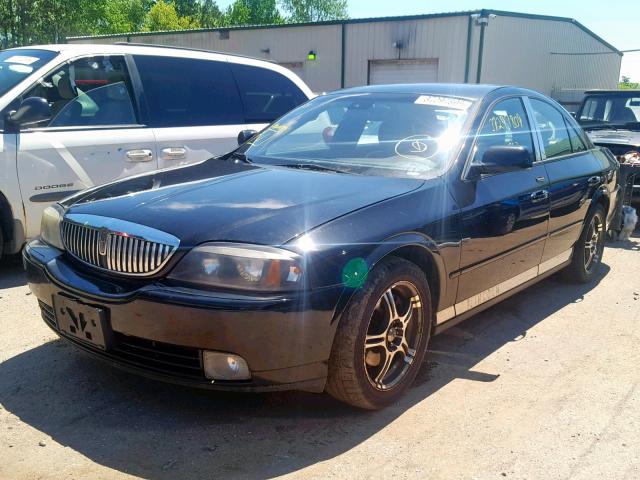 1LNHM87A34Y615276 - 2004 LINCOLN LS BLACK photo 2