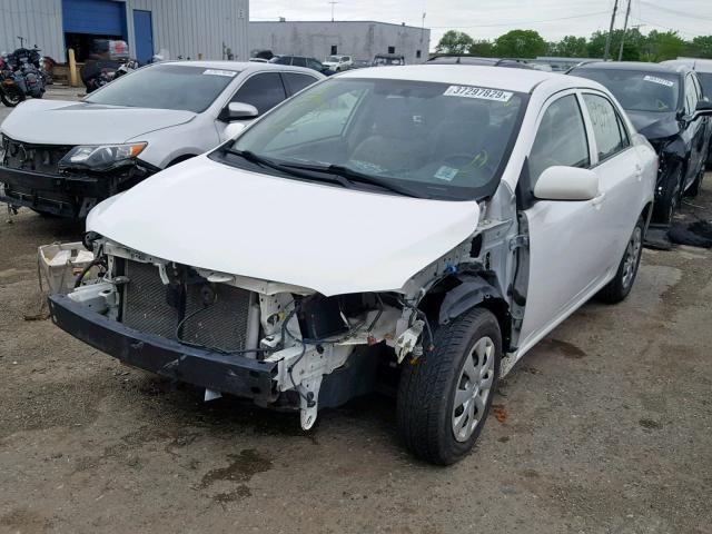 JTDBL40E999029637 - 2009 TOYOTA COROLLA BA WHITE photo 2