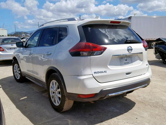 JN8AT2MT0JW465490 - 2018 NISSAN ROGUE S WHITE photo 3