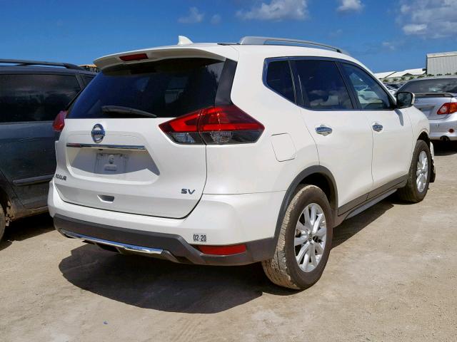 JN8AT2MT0JW465490 - 2018 NISSAN ROGUE S WHITE photo 4