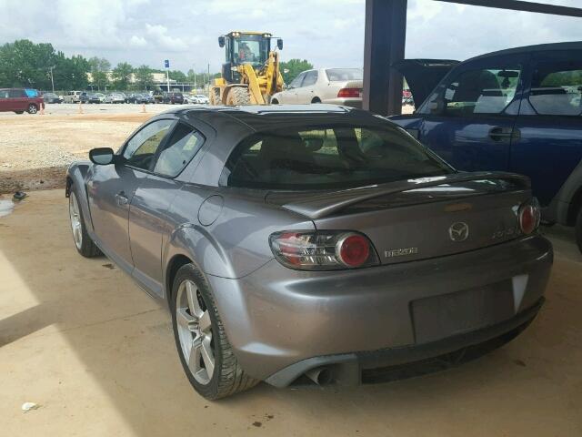 JM1FE173450154543 - 2005 MAZDA RX8 GRAY photo 3