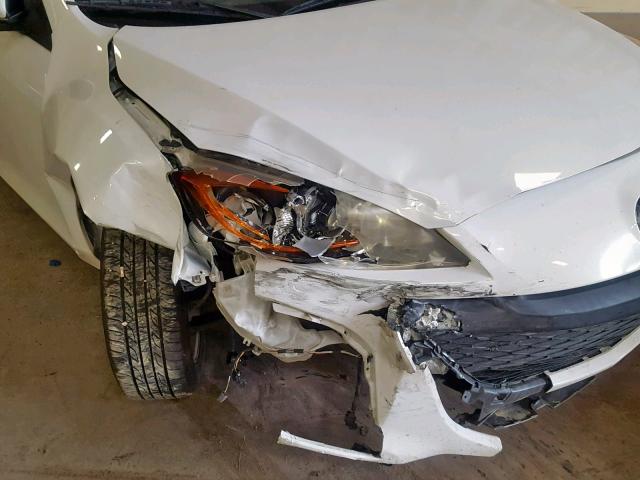 JM1BL1SG2A1246639 - 2010 MAZDA 3 I WHITE photo 9