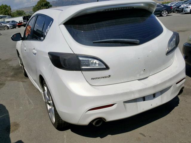 JM1BL1L49C1530633 - 2012 MAZDA SPEED 3 WHITE photo 3