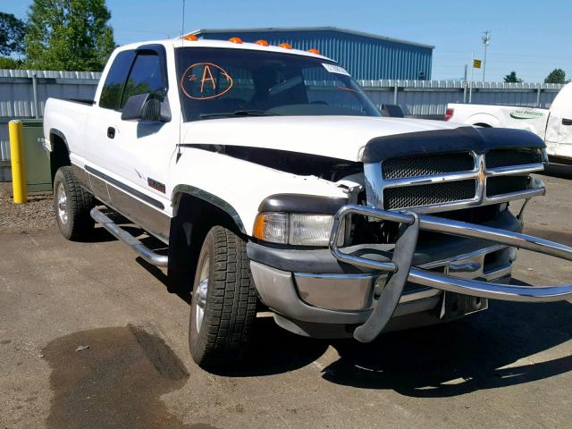 1B7KF2369YJ115687 - 2000 DODGE RAM 2500 WHITE photo 1