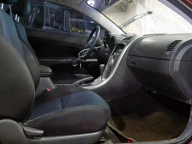 JTKDE177070155291 - 2007 TOYOTA SCION TC მუქწითელი ფოტო 5