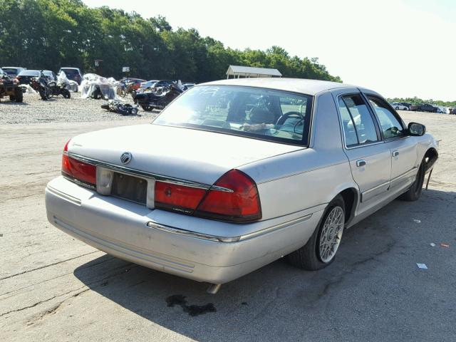 2MEFM74W6YX619543 - 2000 MERCURY GRAND MARQ SILVER photo 4