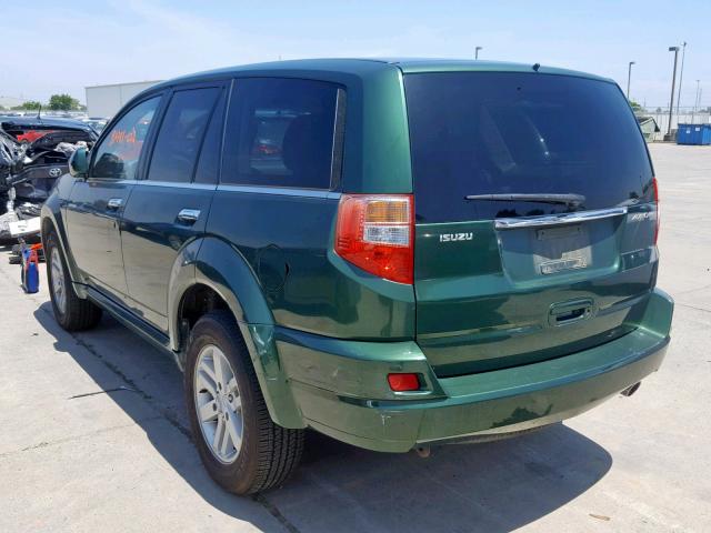 4S2CE58X524615608 - 2002 ISUZU AXIOM XS Yaşıl foto 3