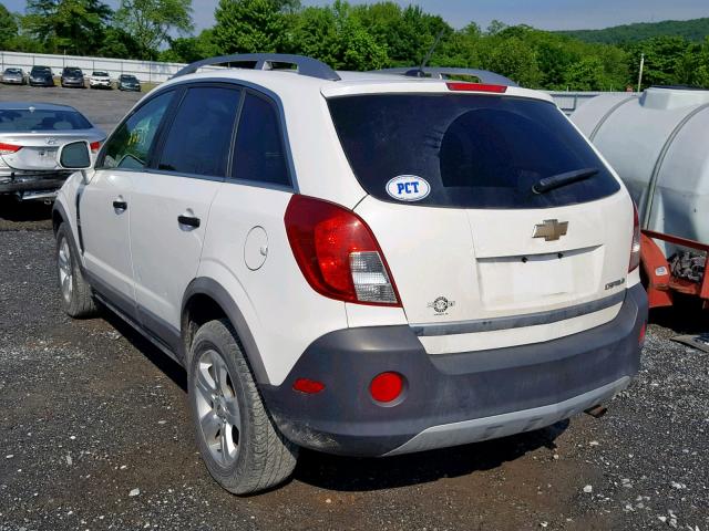 3GNAL2EKXES616832 - 2014 CHEVROLET CAPTIVA LS 白色 照片 3