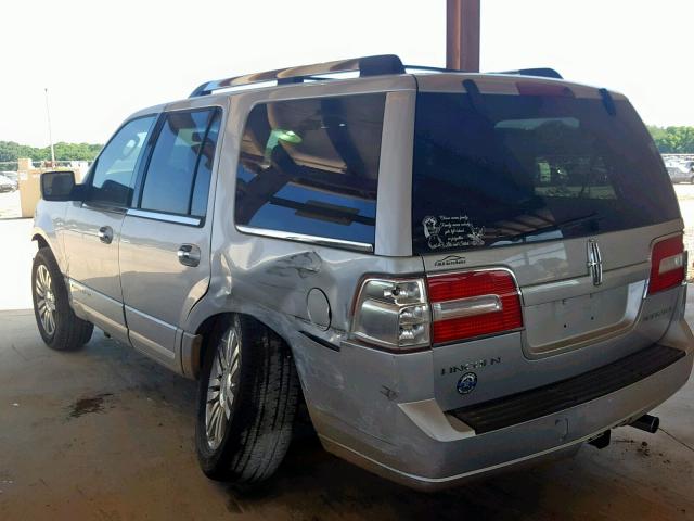 5LMFU28567LJ18503 - 2007 LINCOLN NAVIGATOR SILVER photo 3