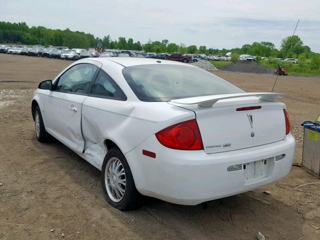 1G2AS18H297124844 - 2009 PONTIAC G5 WHITE photo 3