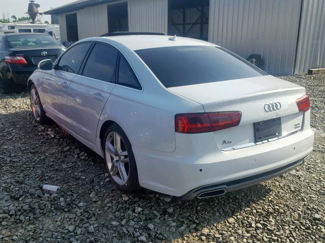 WAUHGAFC0GN050123 - 2016 AUDI A6 PRESTIG WHITE photo 3