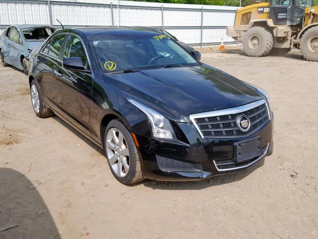 1G6AG5RX6D0171812 - 2013 CADILLAC ATS BLACK photo 1