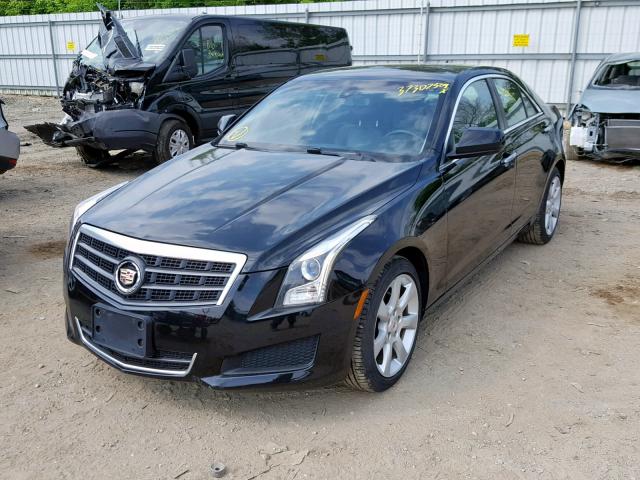 1G6AG5RX6D0171812 - 2013 CADILLAC ATS BLACK photo 2