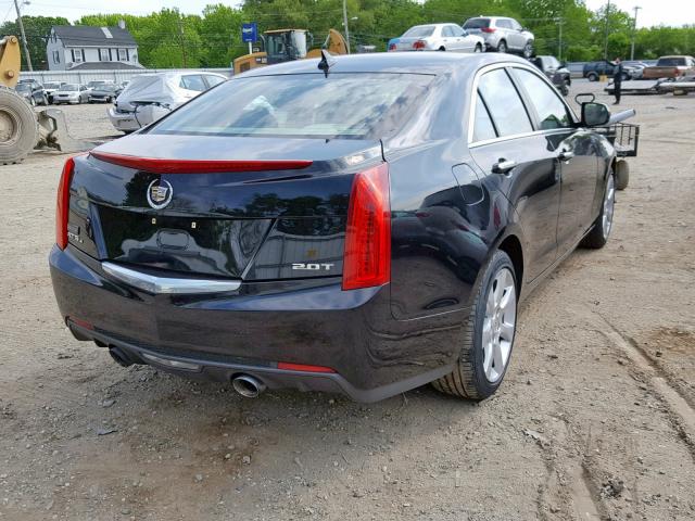 1G6AG5RX6D0171812 - 2013 CADILLAC ATS BLACK photo 4