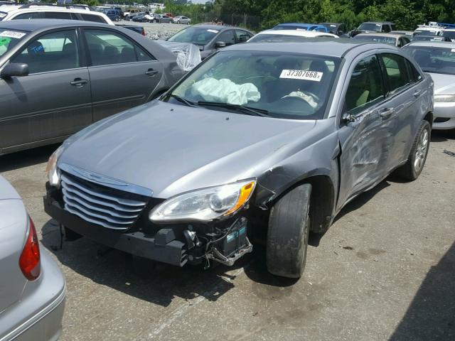 1C3CCBABXDN733816 - 2013 CHRYSLER 200 LX GRAY photo 2