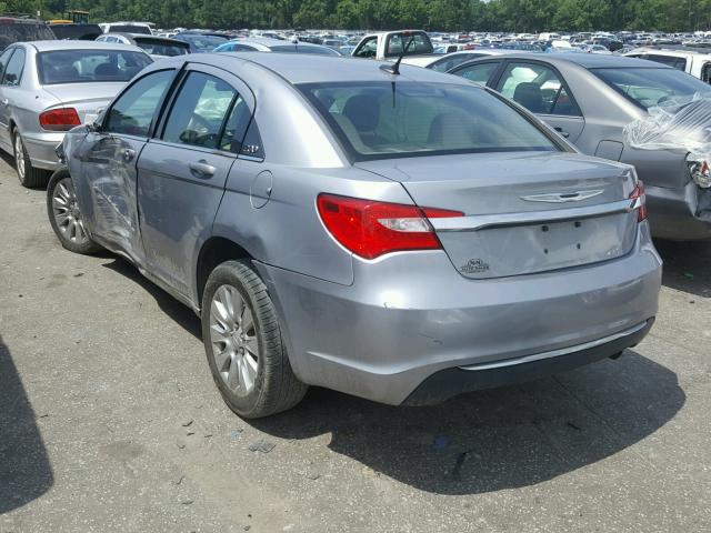 1C3CCBABXDN733816 - 2013 CHRYSLER 200 LX GRAY photo 3