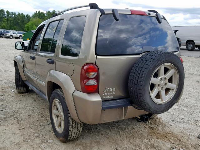 1J4GL58K17W511033 - 2007 JEEP LIBERTY LI BROWN photo 3