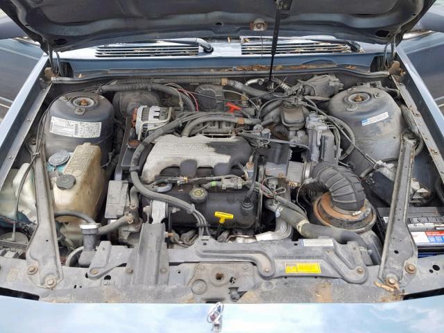 1G4AG55M9R6508515 - 1994 BUICK CENTURY SP BLUE photo 7