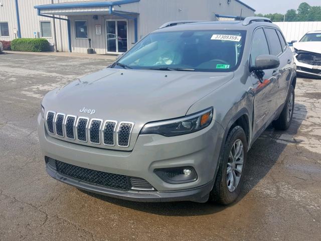 1C4PJMLB8KD397369 - 2019 JEEP CHEROKEE L GRAY photo 2