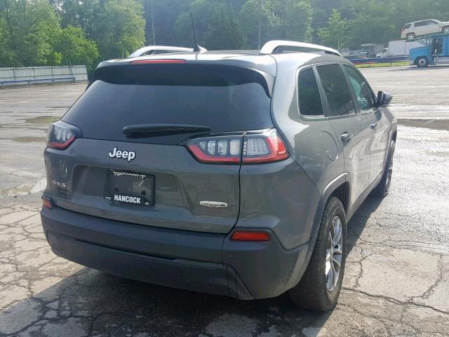 1C4PJMLB8KD397369 - 2019 JEEP CHEROKEE L GRAY photo 4