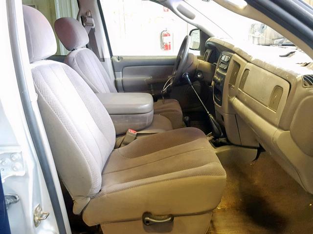 3D7KU28D83G731281 - 2003 DODGE RAM 2500 S ლურჯი ფოტო 5