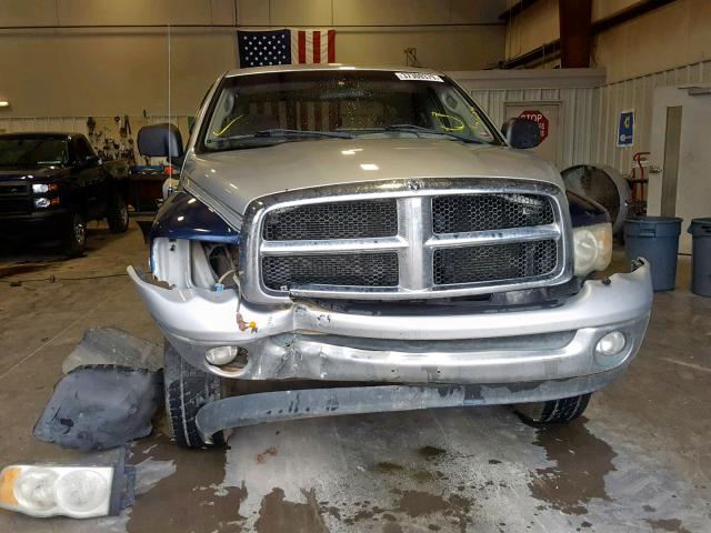 3D7KU28D83G731281 - 2003 DODGE RAM 2500 S ლურჯი ფოტო 9