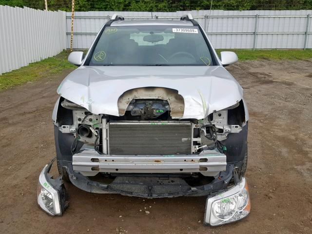 2CKDL33F996206750 - 2009 PONTIAC TORRENT SILVER photo 9