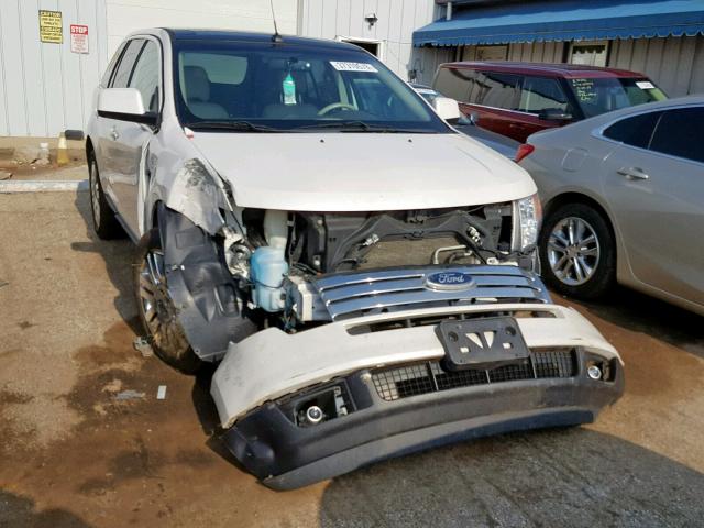 2FMDK3KC8ABB76598 - 2010 FORD EDGE LIMIT WHITE photo 1