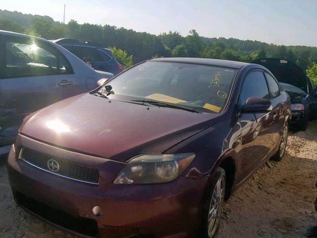 JTKDE177250011061 - 2005 TOYOTA SCION TC BURGUNDY photo 2