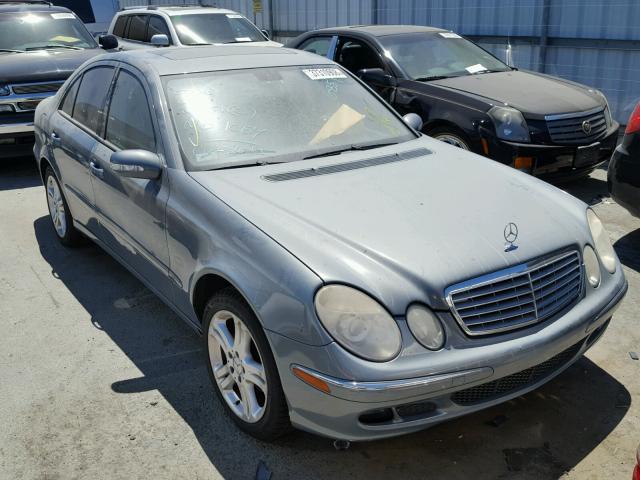 WDBUF56J76A960771 - 2006 MERCEDES-BENZ E 350 BLUE photo 1