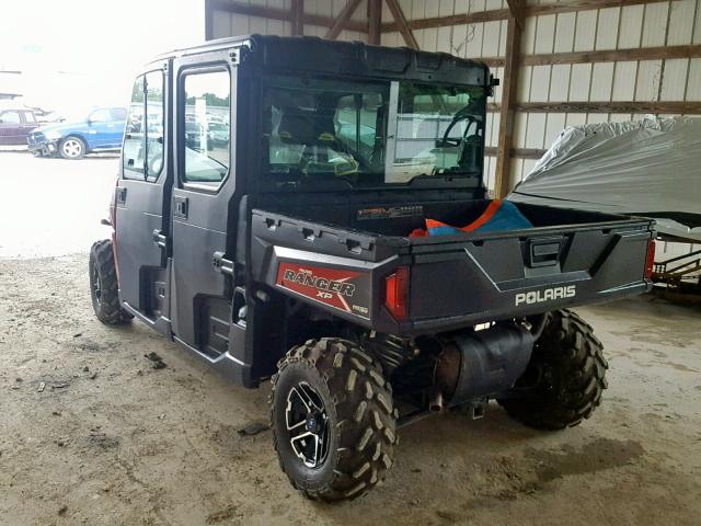 4XARVU991J8051020 - 2018 POLARIS RANGER CRE MAROON photo 3