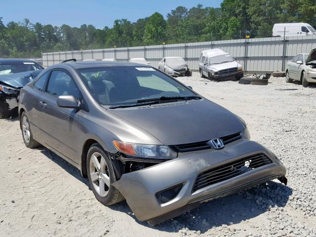 2HGFG12958H551833 - 2008 HONDA CIVIC EXL GRAY photo 1