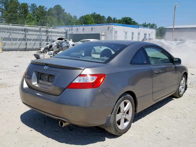 2HGFG12958H551833 - 2008 HONDA CIVIC EXL GRAY photo 4