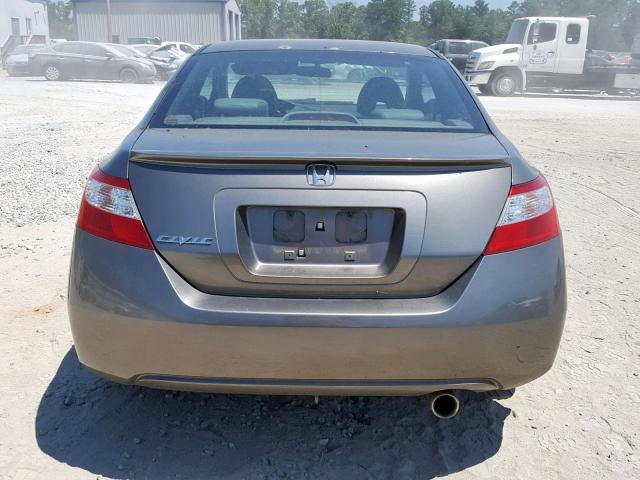 2HGFG12958H551833 - 2008 HONDA CIVIC EXL GRAY photo 9