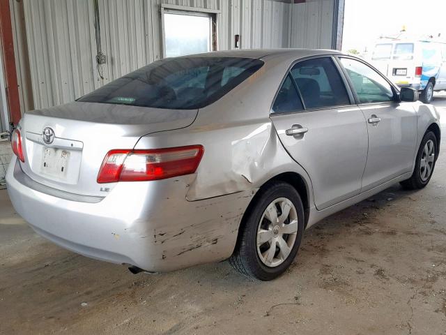 4T4BE46K49R120417 - 2009 TOYOTA CAMRY BASE SILVER photo 4