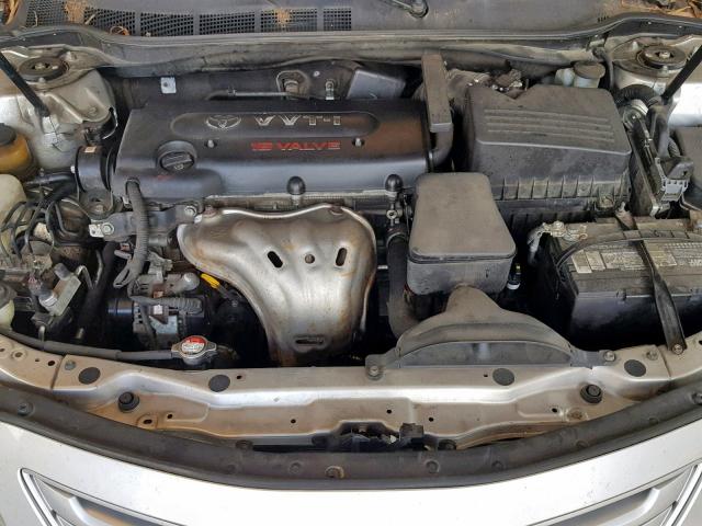 4T4BE46K49R120417 - 2009 TOYOTA CAMRY BASE SILVER photo 7