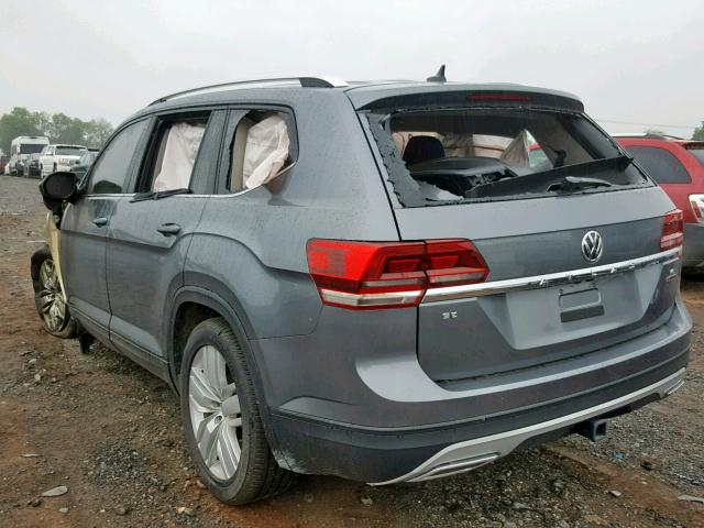 1V2UR2CA2KC517291 - 2019 VOLKSWAGEN ATLAS SE GRAY photo 3