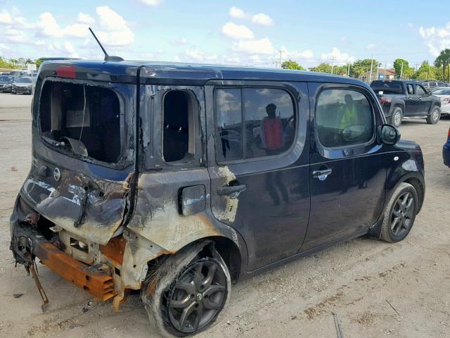 JN8AZ2KR5DT300661 - 2013 NISSAN CUBE S GRAY photo 4