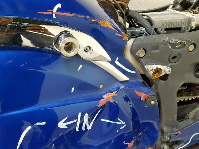 56KTRAAA3F3329048 - 2015 INDIAN MOTORCYCLE CO. ROADMASTER BLUE photo 13