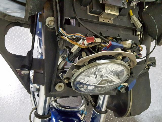 56KTRAAA3F3329048 - 2015 INDIAN MOTORCYCLE CO. ROADMASTER BLUE photo 18