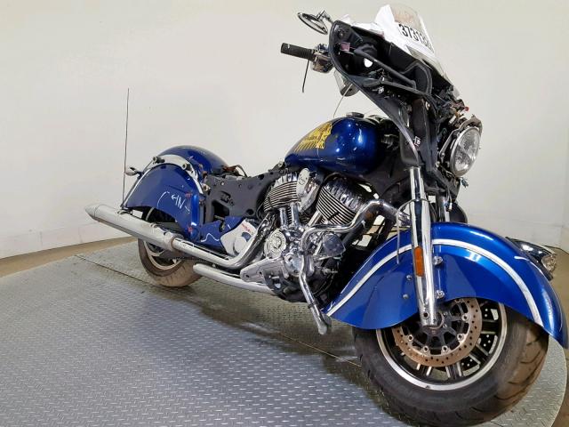 56KTRAAA3F3329048 - 2015 INDIAN MOTORCYCLE CO. ROADMASTER BLUE photo 2