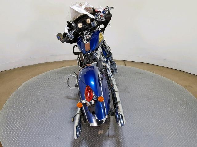 56KTRAAA3F3329048 - 2015 INDIAN MOTORCYCLE CO. ROADMASTER BLUE photo 9