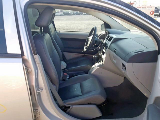 1B3HB48B37D320024 - 2007 DODGE CALIBER SX SILVER photo 5