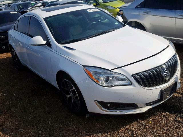 2G4GL5EX5H9149767 - 2017 BUICK REGAL SPOR WHITE photo 1