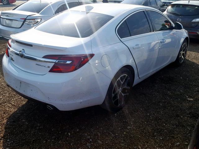 2G4GL5EX5H9149767 - 2017 BUICK REGAL SPOR WHITE photo 4