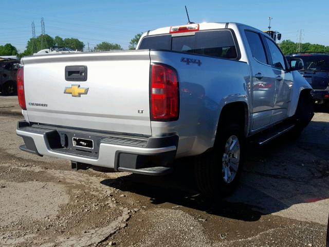 1GCGTCE37G1244307 - 2016 CHEVROLET COLORADO L SILVER photo 4