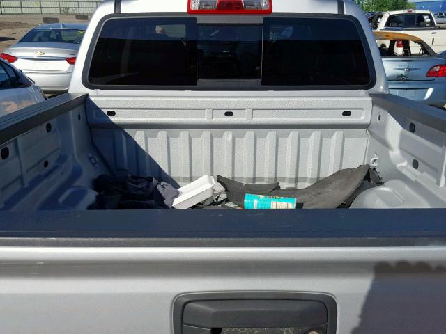 1GCGTCE37G1244307 - 2016 CHEVROLET COLORADO L SILVER photo 6