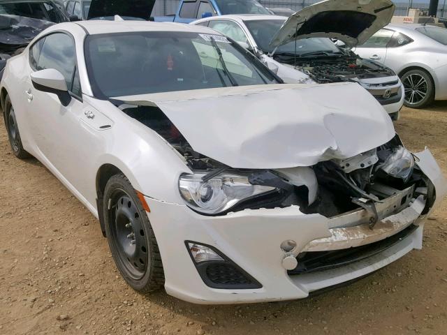 JF1ZNAA16F8711904 - 2015 TOYOTA SCION FR-S WHITE photo 1