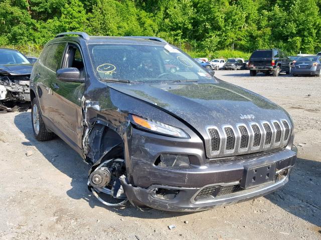 1C4PJMDB5HW515339 - 2017 JEEP CHEROKEE L CHARCOAL photo 1